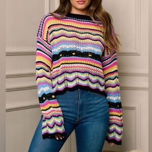 Cellecci Crochet Top Size S